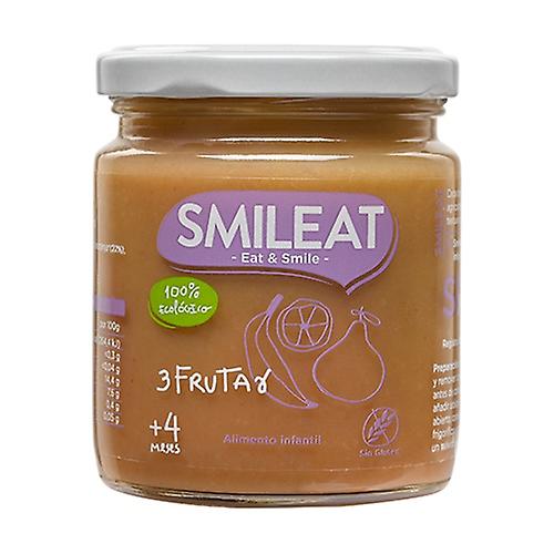 Eco three fruit jar 4m+ 230 g (Fruits)