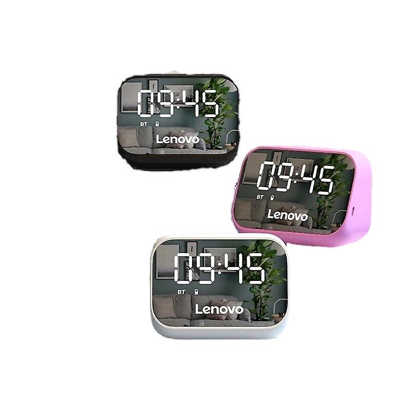 Speaker Alarm Clock Mirror Wireless Bluetooth Speaker Led Digital Stereo Desktop