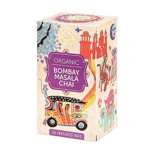 Organic Bombay Masala Chai Tea 20 individually packaged filters