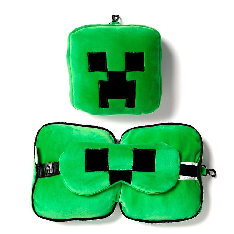 Resteazzz Minecraft Creeper Reise Pillow Eye Mask