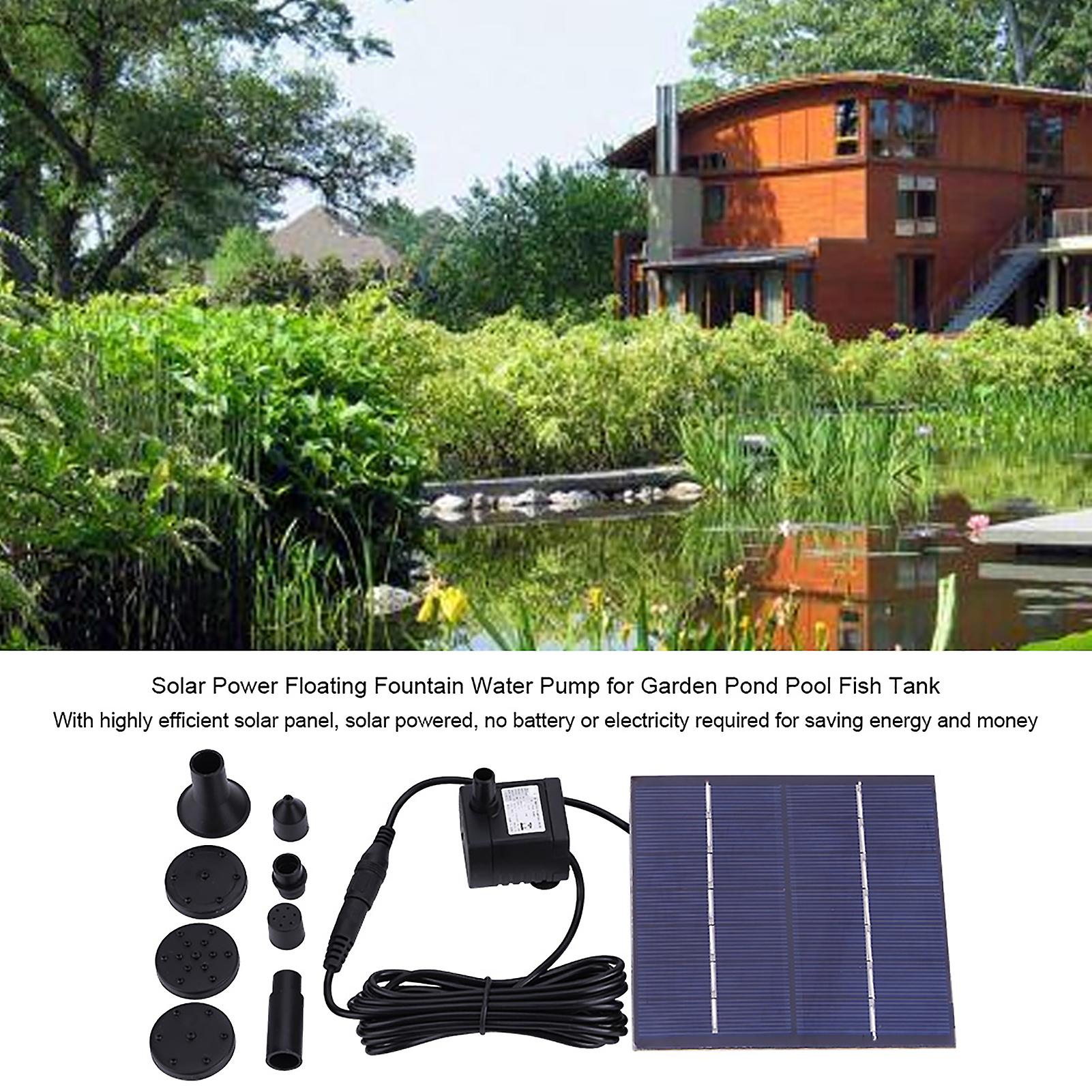 Fountain Water Pump Solar Power Fountain Water Pump For Home Garden Pond Pool Fish Tank