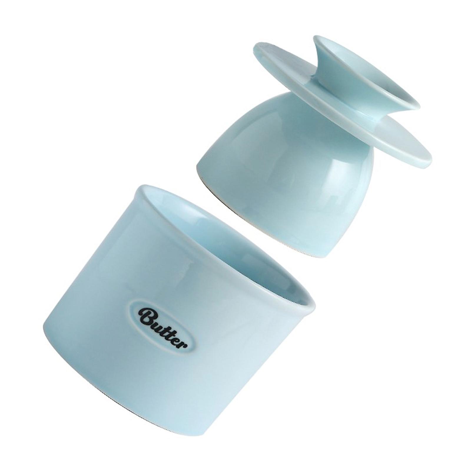 Ceramic Butter Keeper Multipurpose Large Capacity Safe Eco Friendly Ceramic Butter Tank