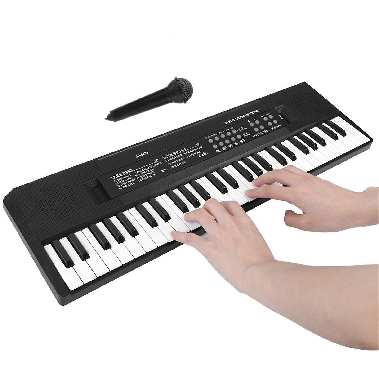 Electronic Organ Microphone and Recording Function 54?Key Piano Keyboard BF?5438