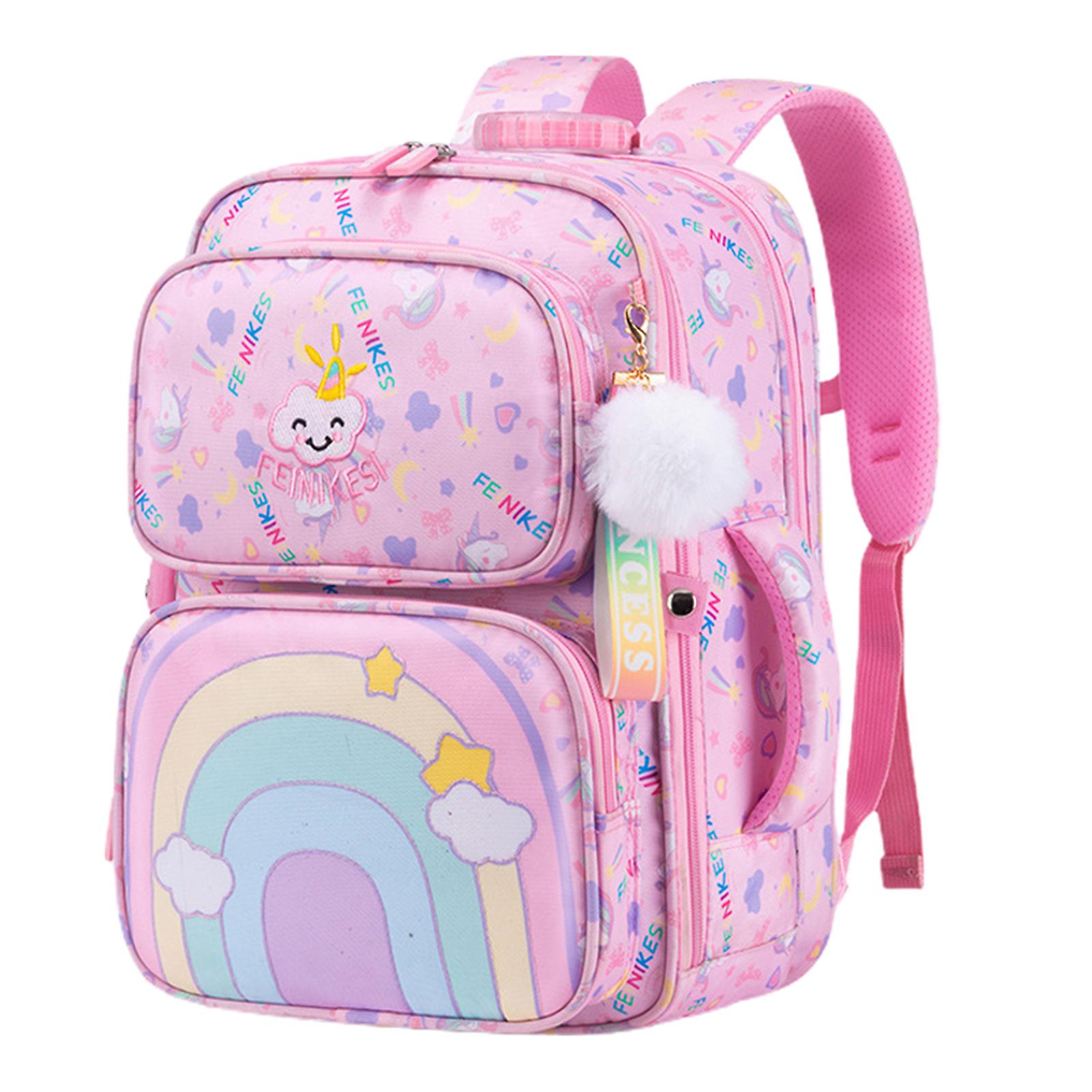 Primary School Schoolbag Waterproof Cartoon Primary Backpack for Students