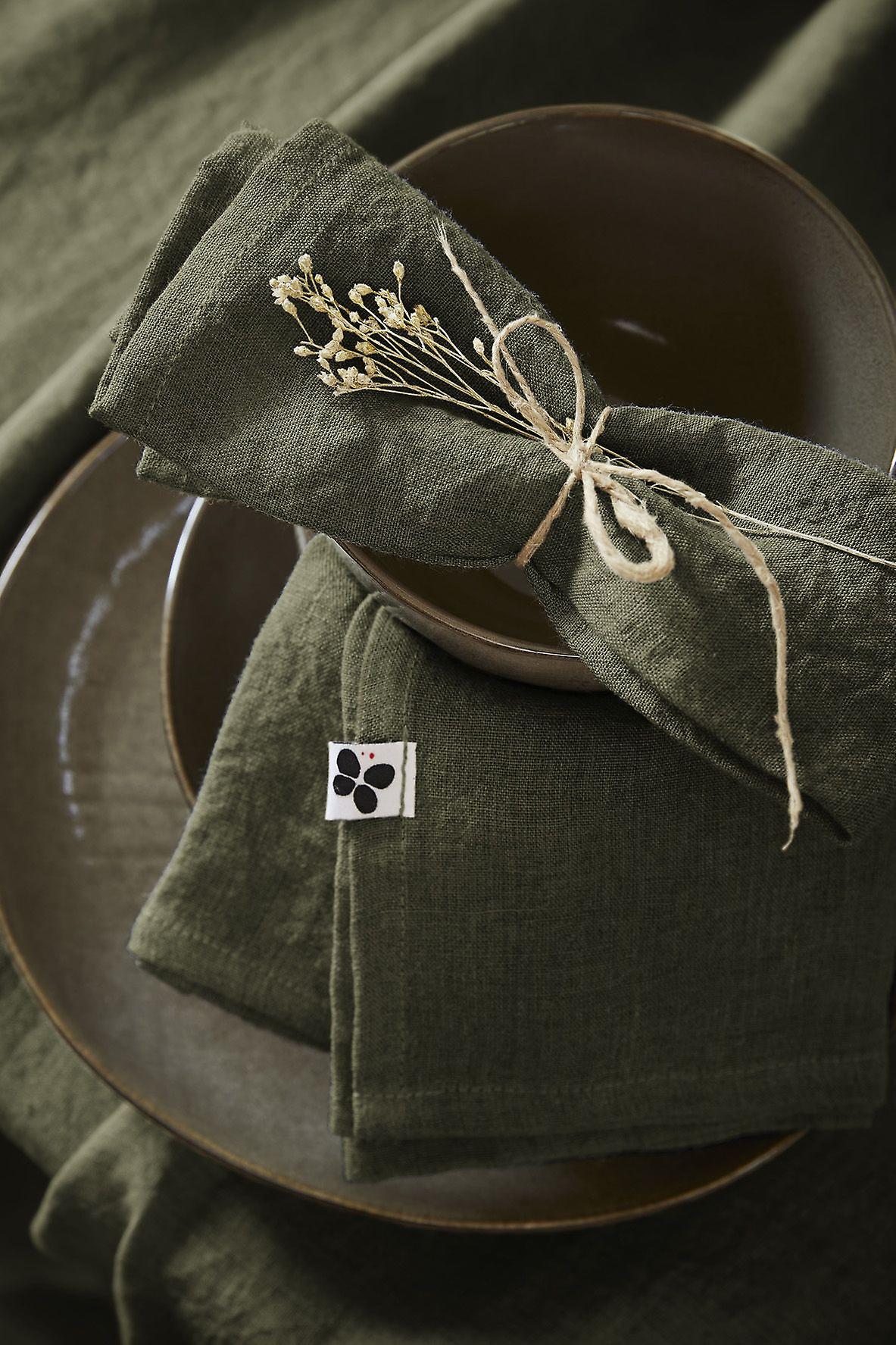 Napkins 40 x 40 cm SOLINE Thyme