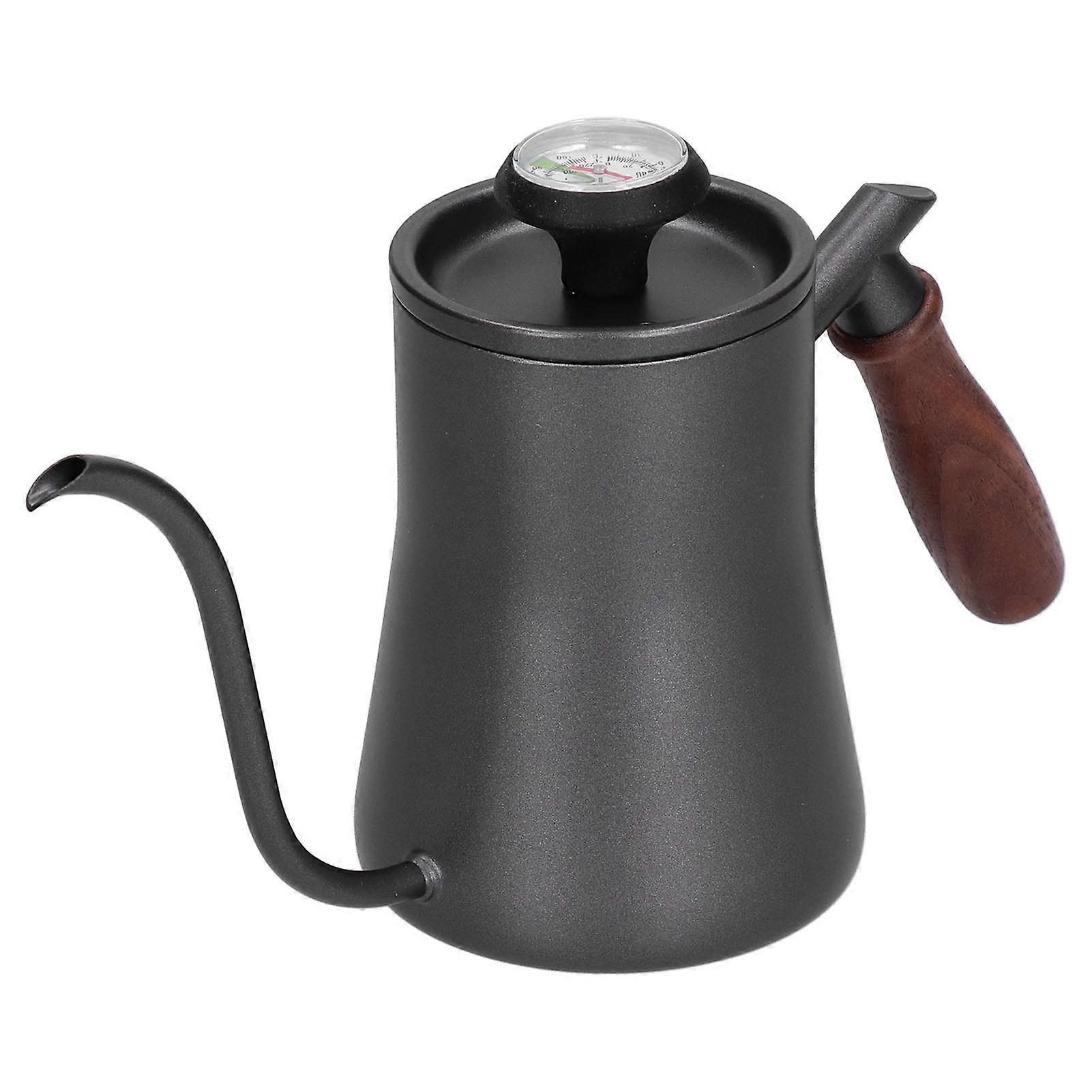 550ml Gooseneck Coffee Kettle Pour Over Coffee Maker with Thermometer Filter