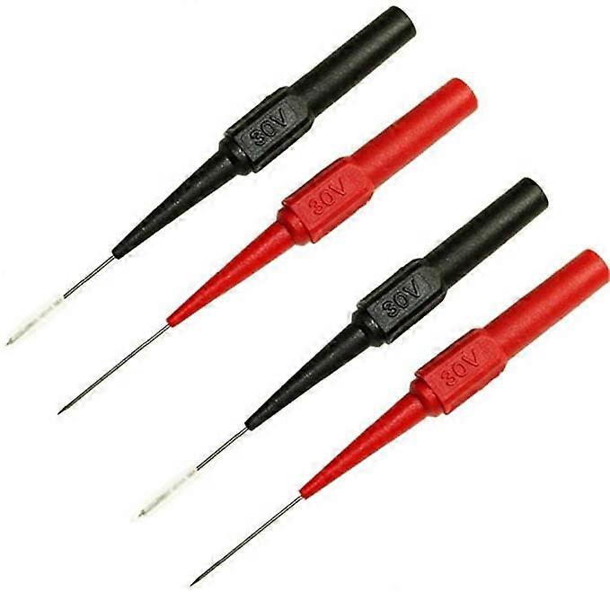 30v Diagnostic Tools Multimeter Test Leads Extention Back Piercing Needle Tip Probes Mechanical Tools Automotive Auto Kit 07mm