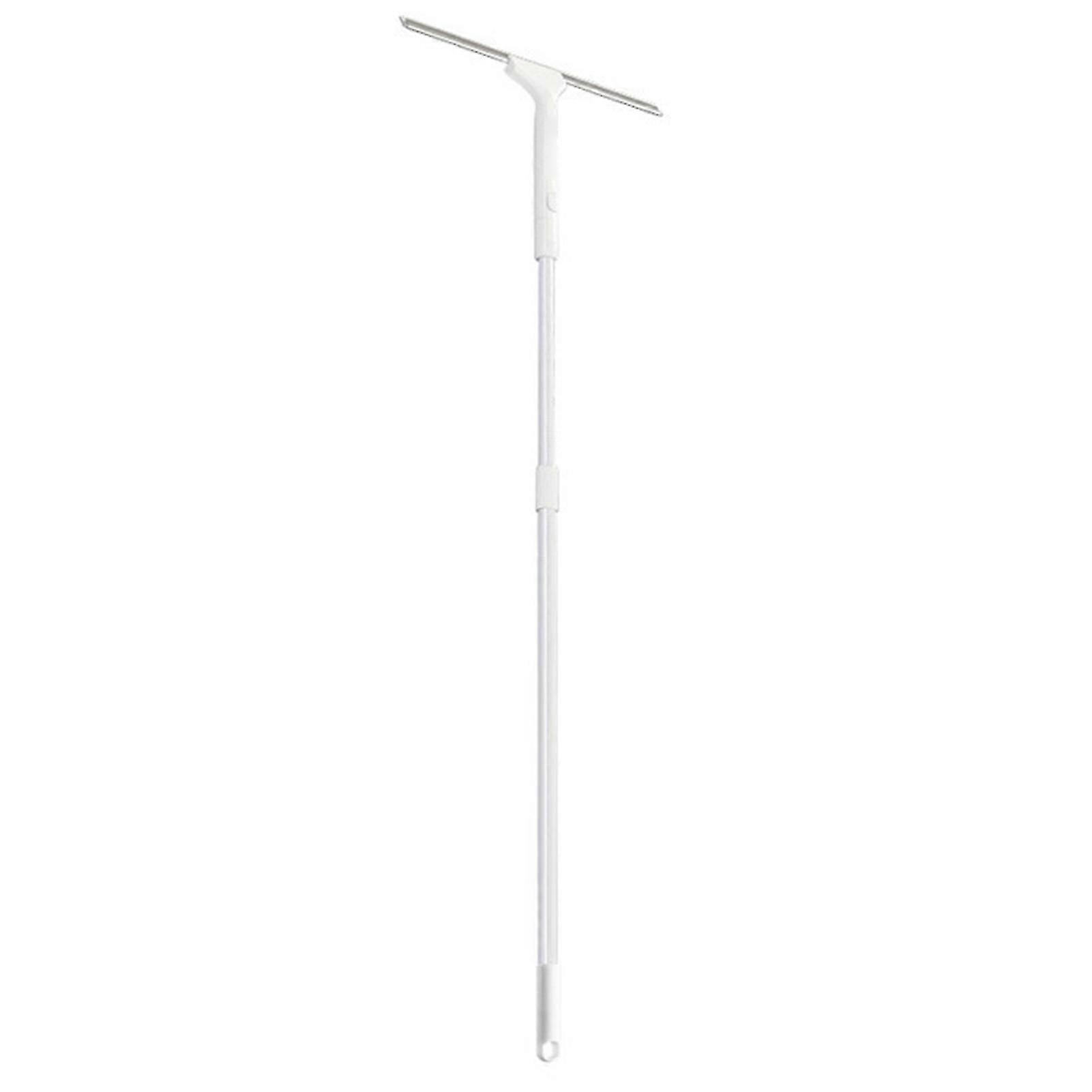 2 In 1 Adjustable Cleaning Mop Floor Squeegee Scrubber For Wall Ceiling Window Glass