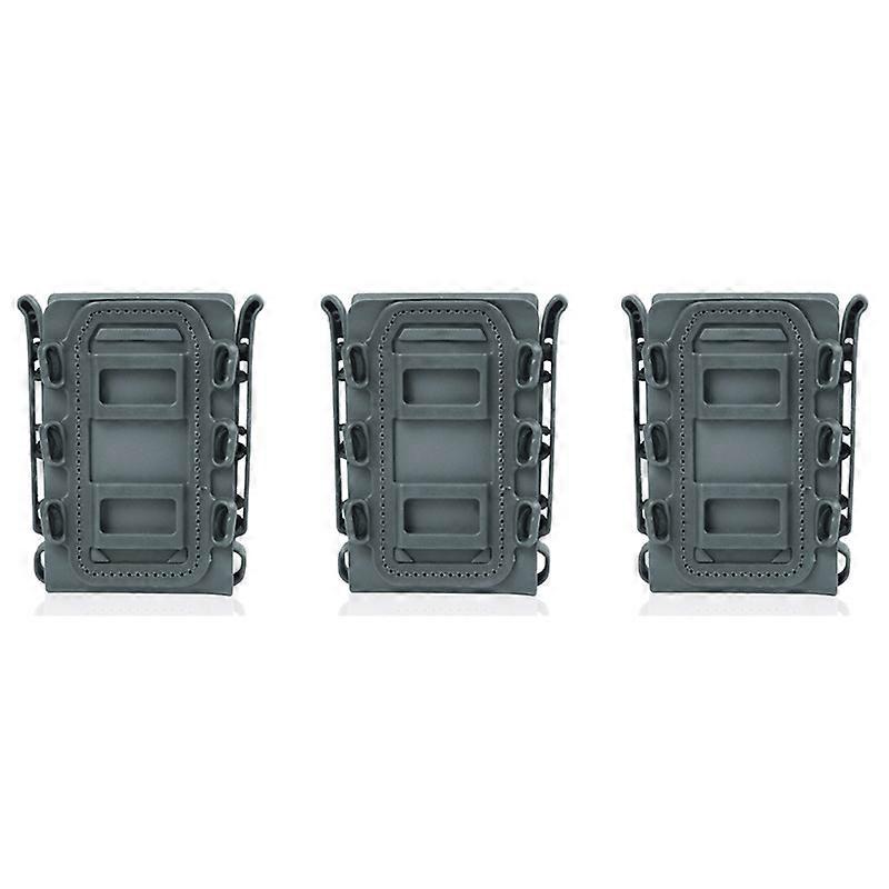 Magazine Pouch Fast Mag for 5.56/7.62 Molle System Quick Pull Elastic Clip Shell