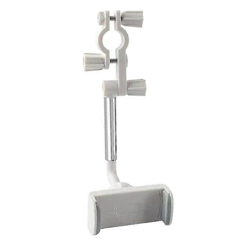 rearview mirror mount stand mobile phone rotating holder white