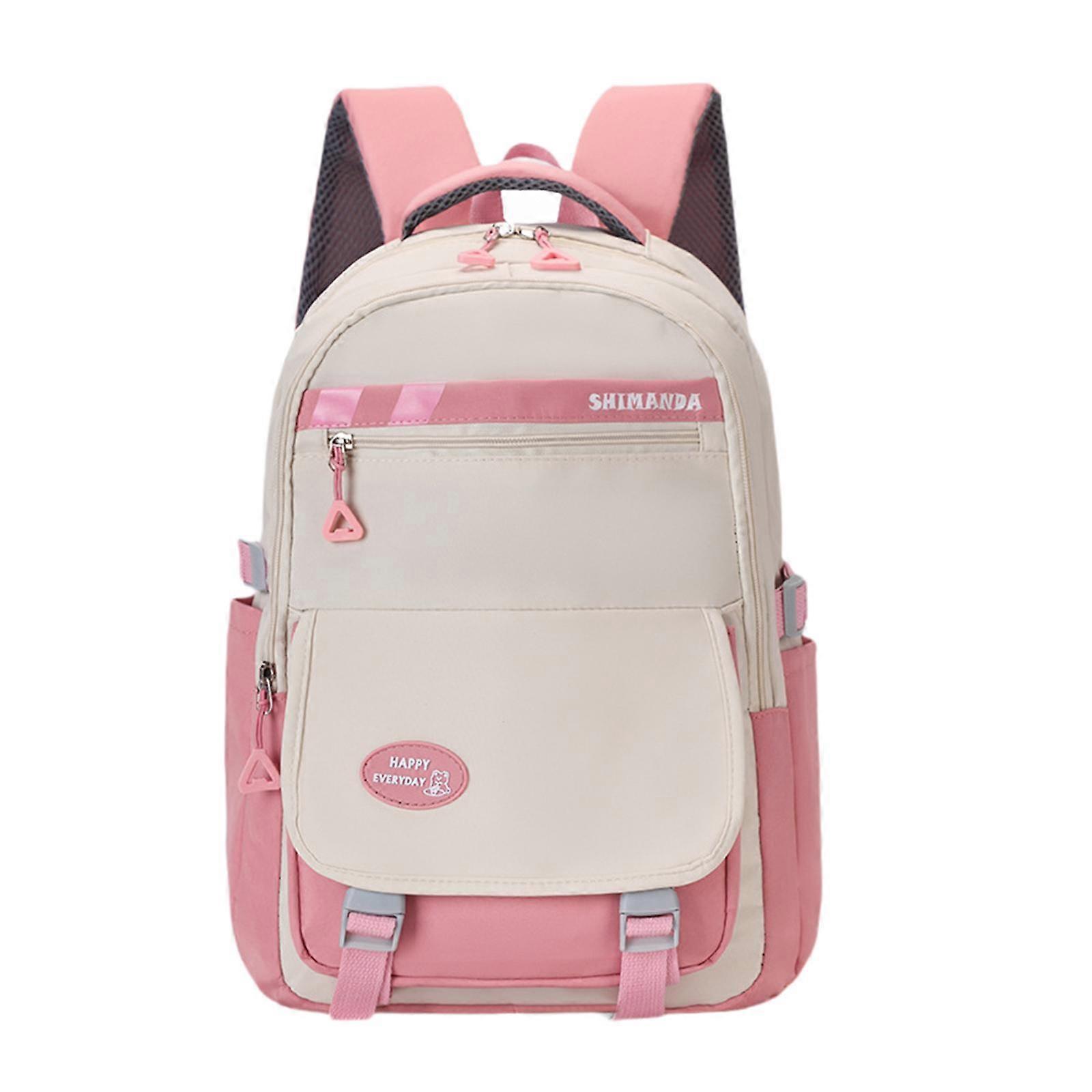 Travel Bag Lightweight Adjustable Strap Work Nylon Multiple Pockets Rucksack