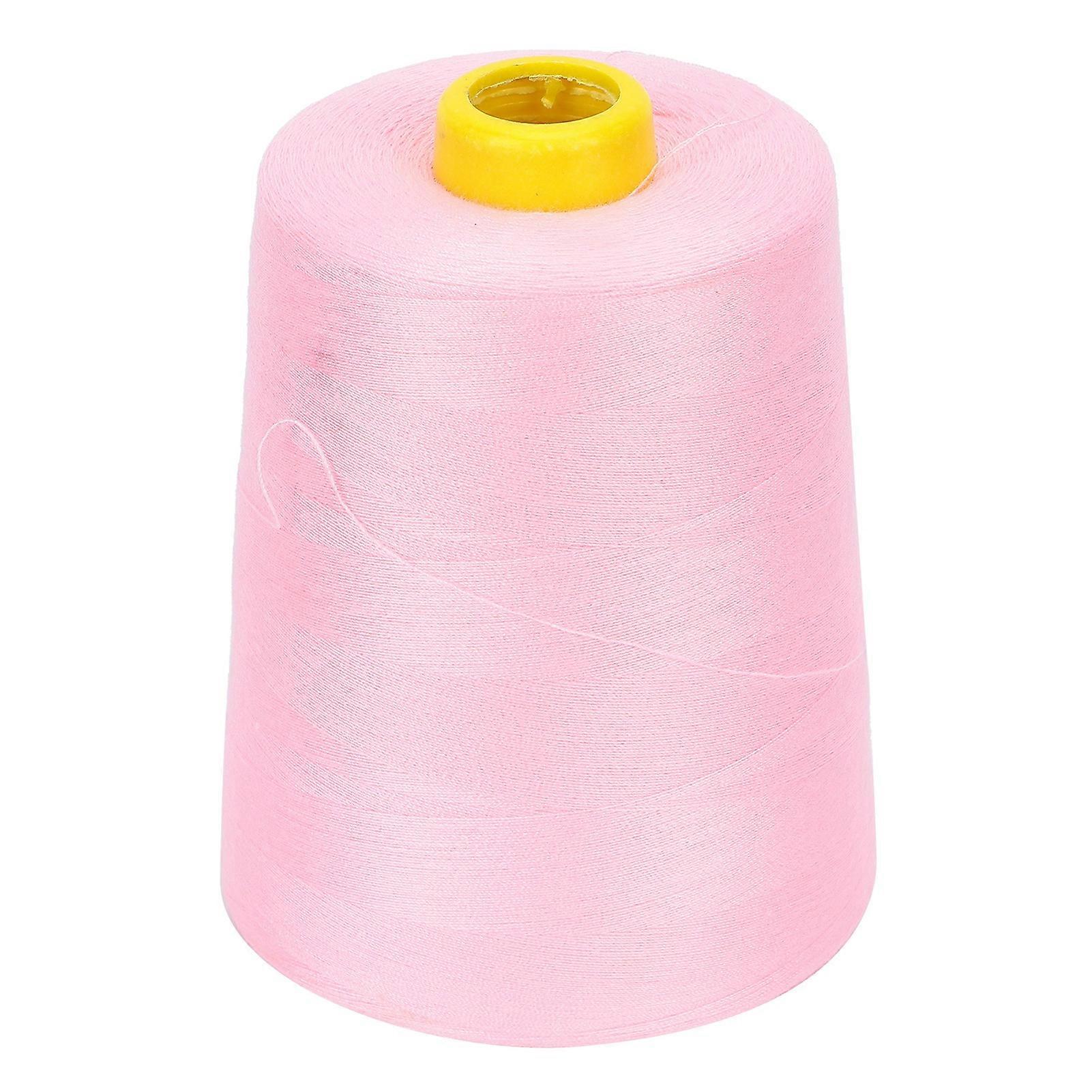 šicí nit 8000 yardů vícebarevné polyesterové příze pro DIY vyšívací stroj project152 růžová
