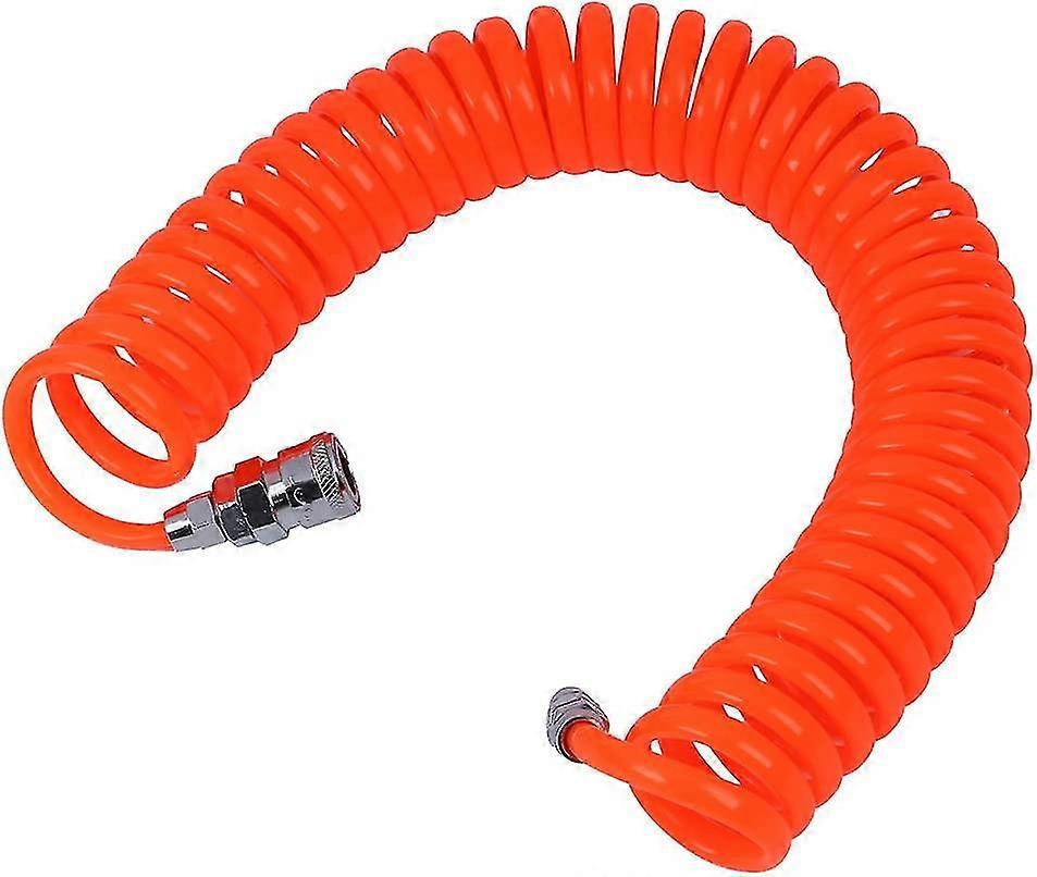 6 م 19.7 قدم 8 مم × 5 مم بو ضاغط هواء مرن خرطوم حلزوني هوائي betterlifefg