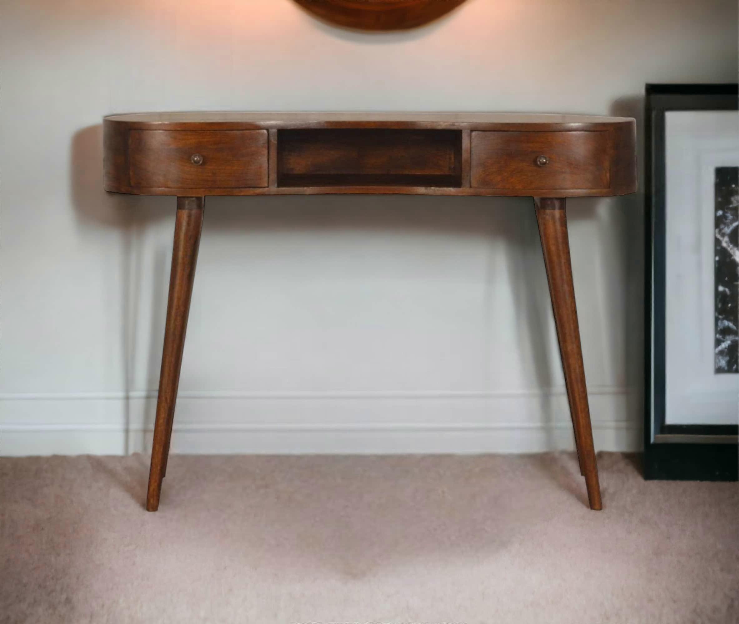 Writing Desk With Wave Shape