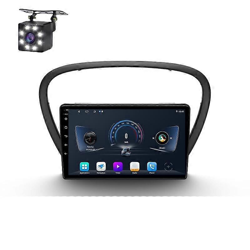 Android Auto For Peugeot 607 2004 - 2010 Car Multimedia Radio Wireless Navigation GPS
