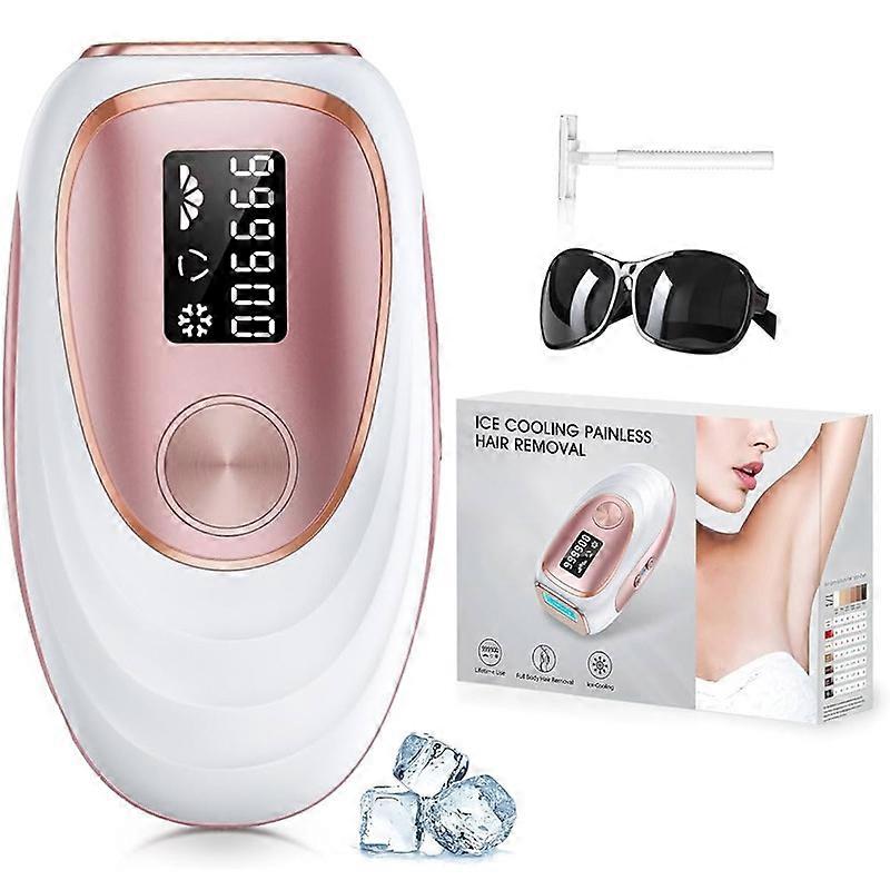 IPL Painless Laser Hair Removal Ice Cooling Permanent Hair Removal for Home Whole Body