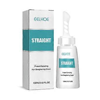 Haarpflege Protein Korrigierende Haarglättungscreme Vermeidet Dehnung Hält für das Styling Glättet Haartrockenheit, spaltet und repariert beschädigt und Creme 1