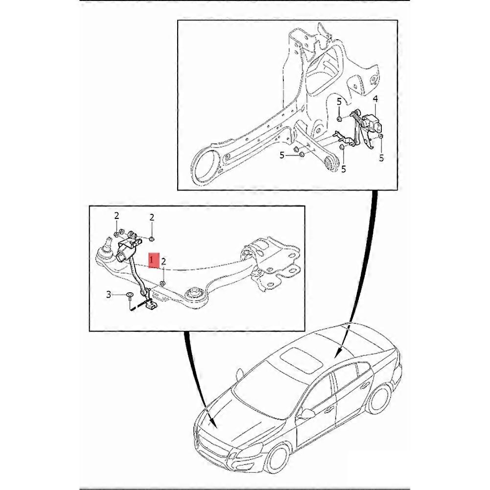 SYYYGDM HY21W Blinkerlampe 2er Set - Ersatz Für Volvo S60 S60L V60 XC90 12V
