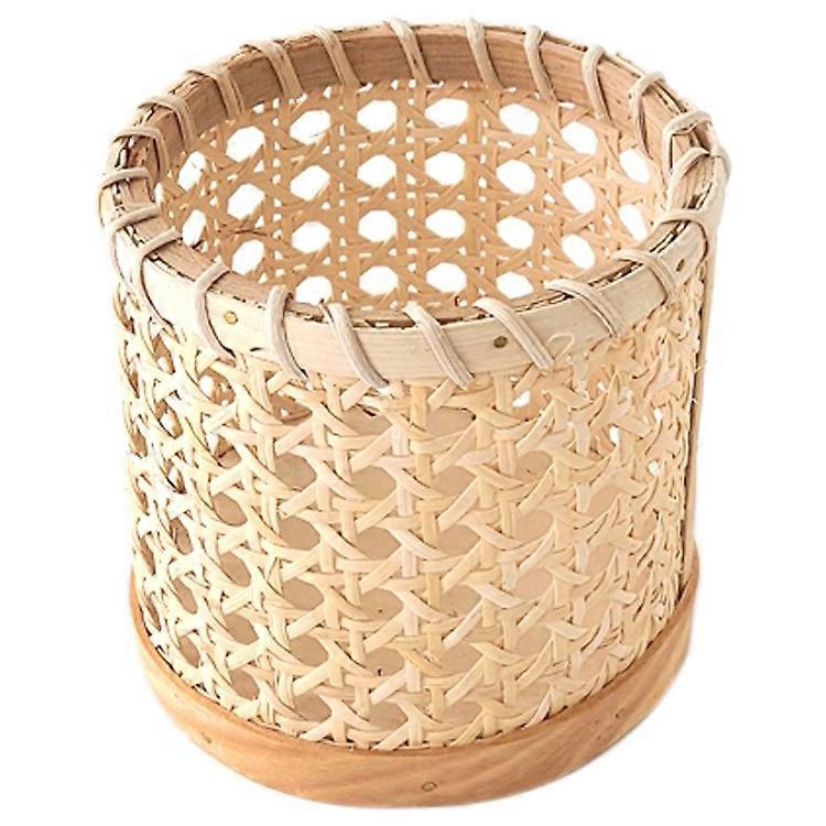 Rattan Chopsticks Handmade Spoon Organizer Holder Pen Pencils Organization Vase Support Home Kitche