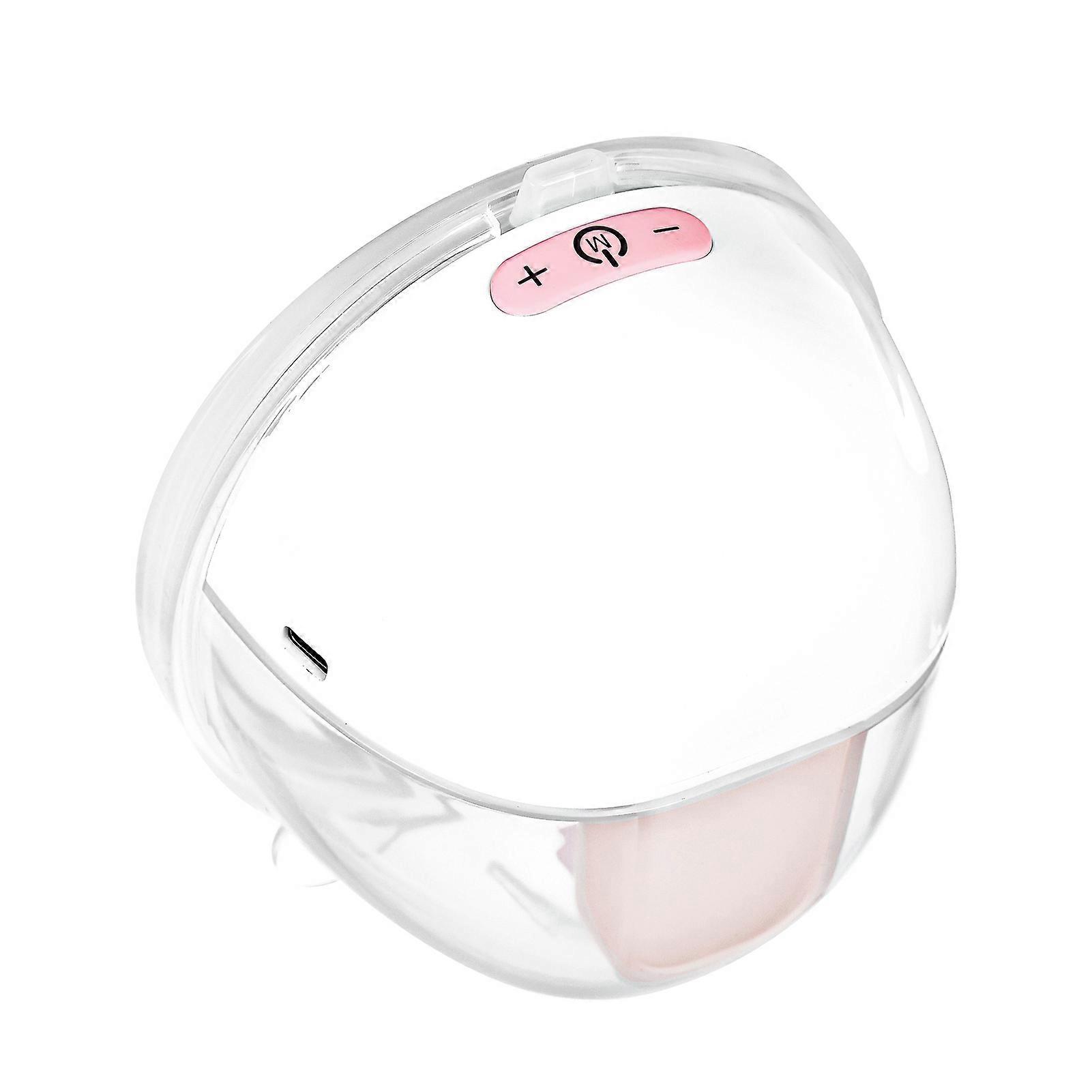 Wearable Hands Free Electric Breast Pump Portable Invisible Silent Pain Free Feeding Pump 3 Modes 9 Suction Levels with 24mm Flange 150ml Capacity for