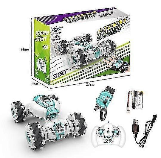 Rc Stunt Car Auto 360 Twister Vehicle Remote Control Hand Gesture Sensing Toy Gift