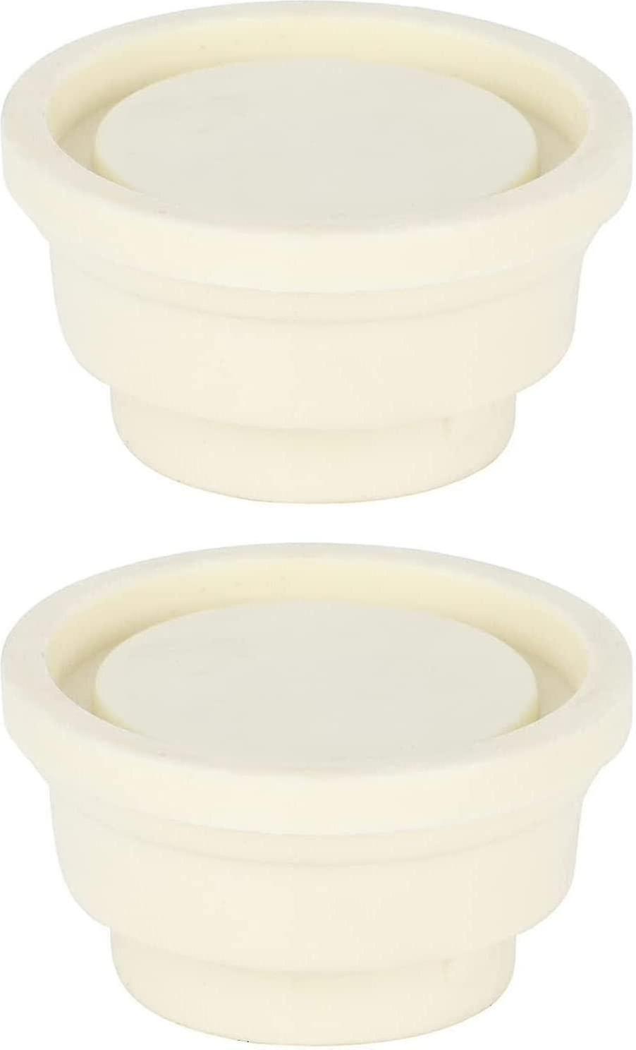 1pc Pool Ladder Buffer Inground Pool Ladder End Caps White Rubber Bumper Set