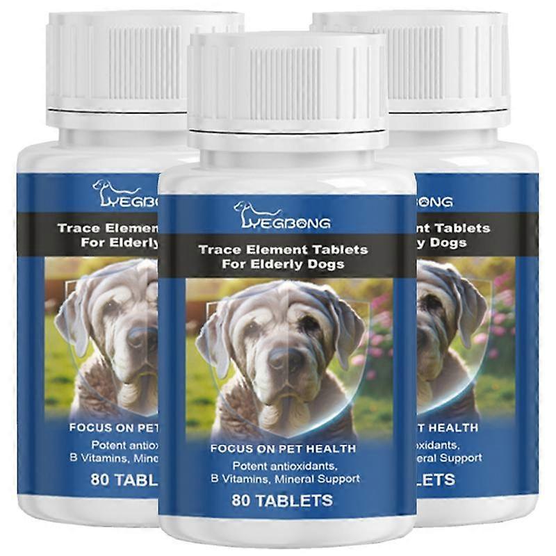 Trace Element Tablets For Elderly Dogs Elderly Dog Care Calcium Tablets New