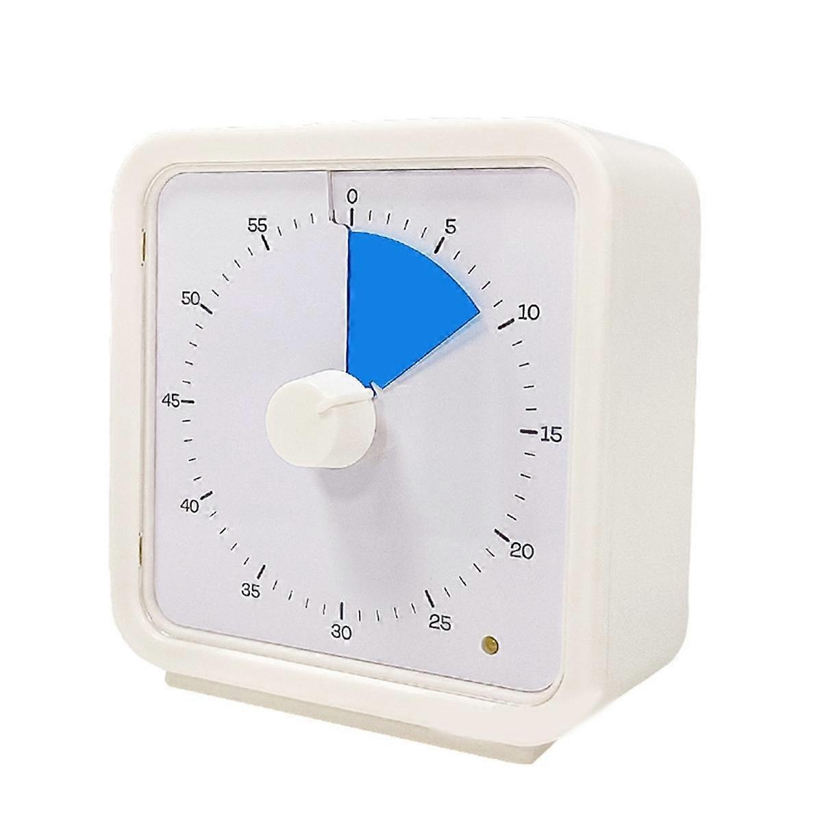 60-Minute Visual Timer for Kids, Time Management Tool Study Classroom Timer, Pomodoro Timer with Si