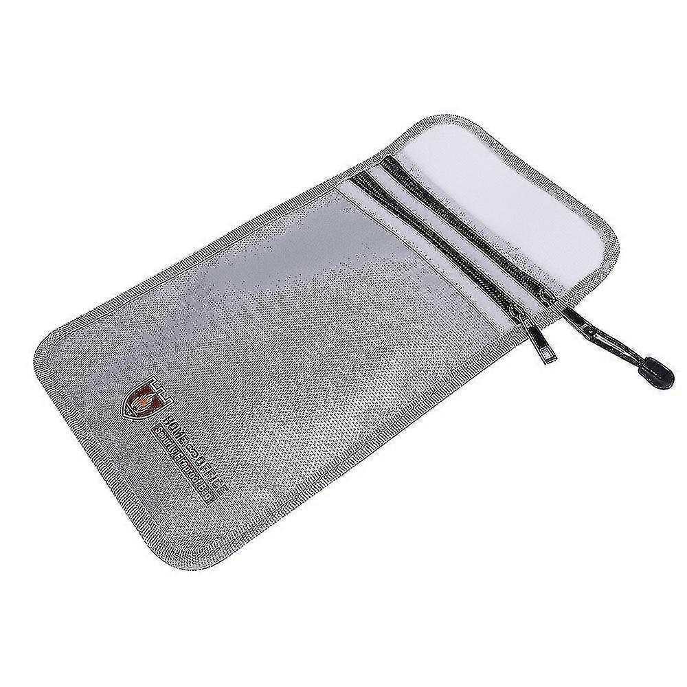 Fireproof Document Bags,two Pockets Waterproof Moneybagg, Safe Storage