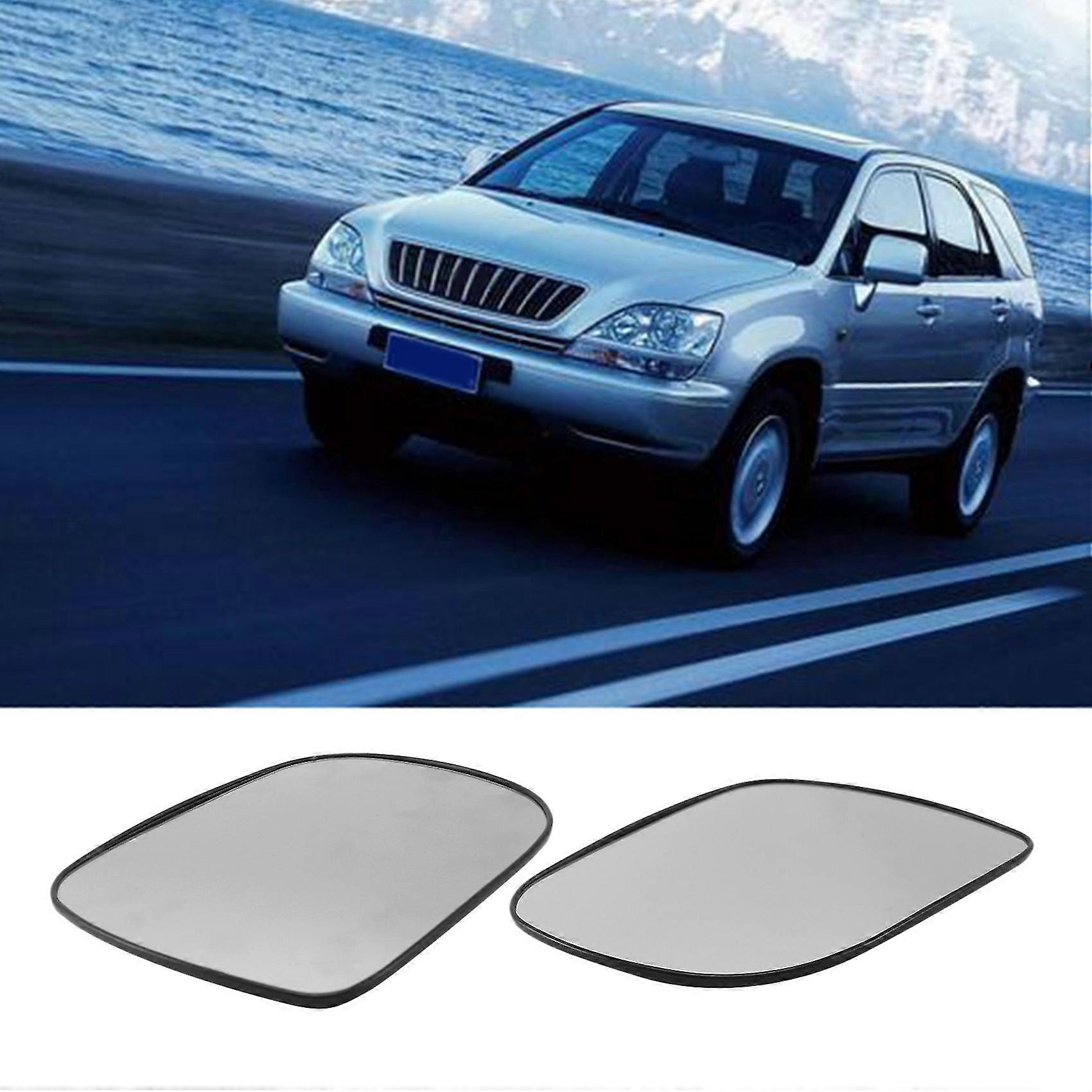 Right Driver Side Heated Wing Mirror Glass For Lexus RX300 RX350 RX400h 2003-2008 – TWMC, UK Spec