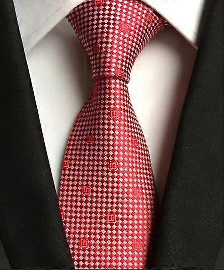 thumbnail image 2 of 20 Types Mens Ties Striped Plaid 100% Silk Tie Classic Polyester Jacquard Woven Casual Necktie 2 of 13