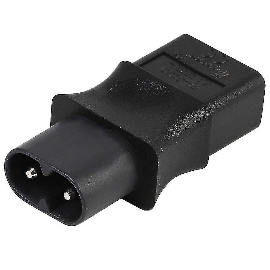 2-benet IEC 320 C8 han til IEC 320 C9 hun AC adapter 6A / 250V EU Industrial Power Converter