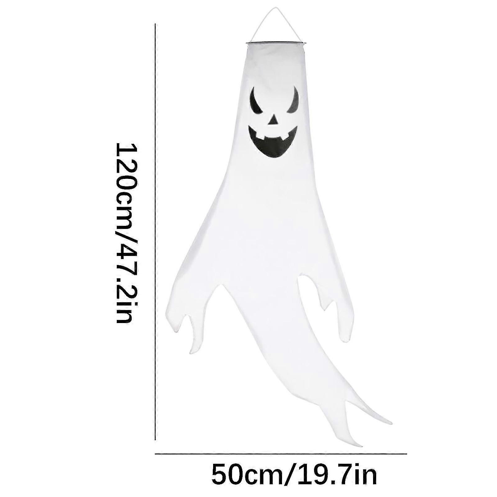 Halloween Decorative Printing Led Light String Ghost Pendant