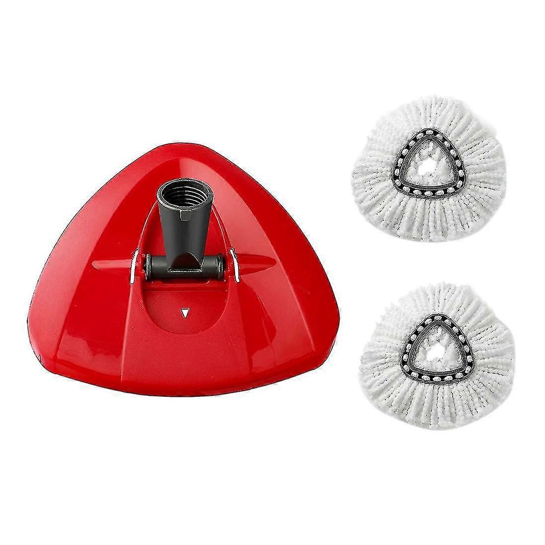 Head Mop Cloths Pads Kit For O-cedar Easywring Mop With Mop Base