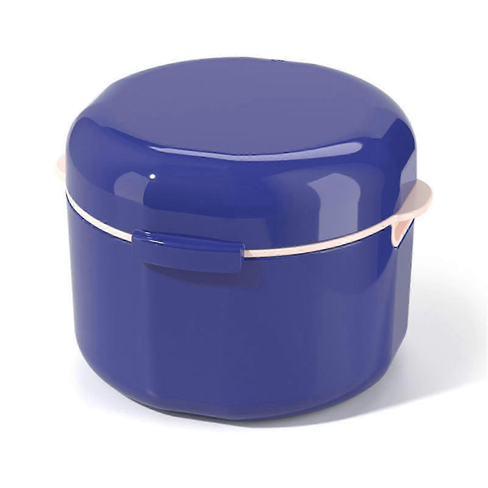 Retainers Cleaning Box Denture Sleeve For Cleaning With Strainer Basket Cleaning Soaking Cup For