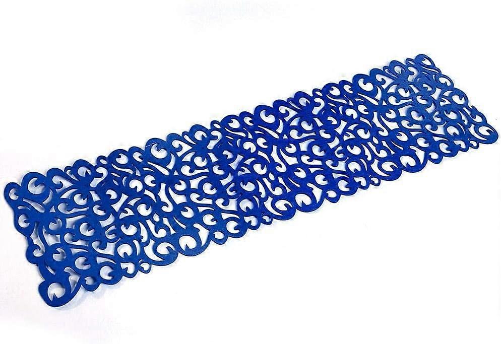 Rectangle Shape Table Mat 7 Colors Felt Tablecloth Runner Placemats Table Mats Hollow Dining Cloth