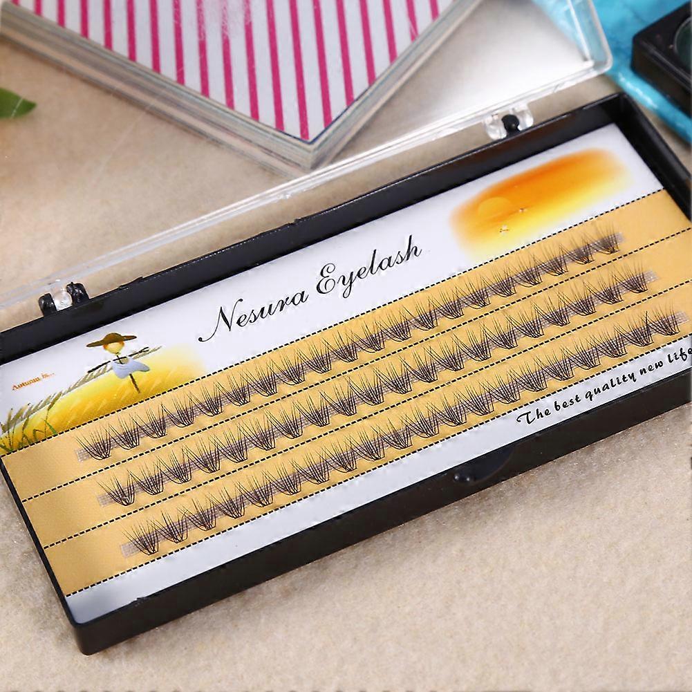 Natural Soft False Eyelash Extension Deluxe Lashes VOLUME Flase Fans 3d Eyelashes(8mm)