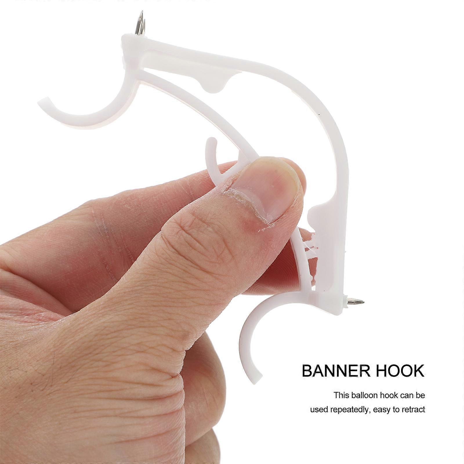 8pcs Corner Elastic Hook Reusable Removable Multi-purpose Utility Hook Accessory