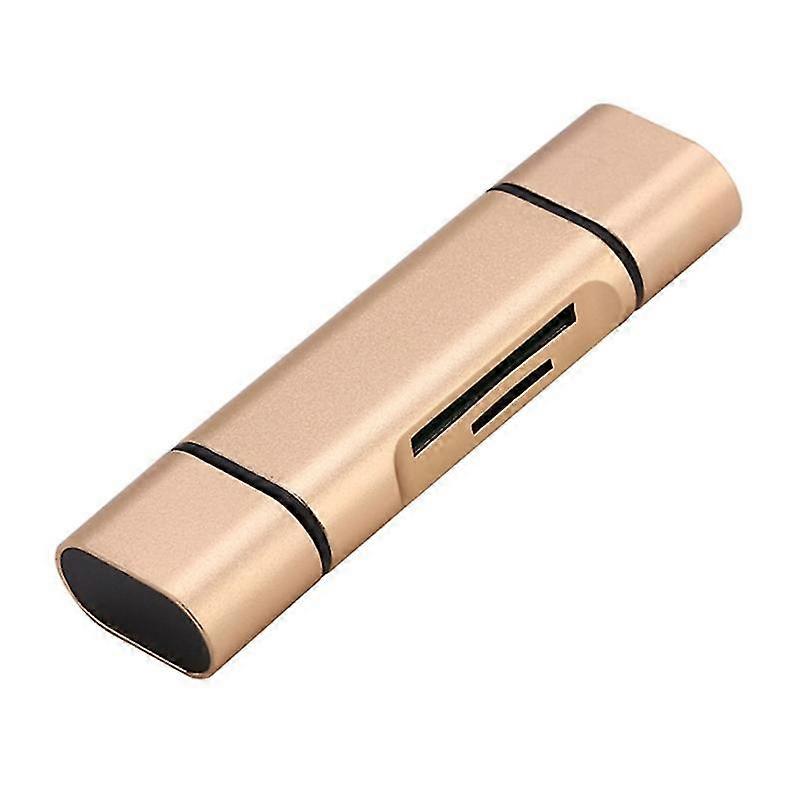 3.14in Height Type C Usb Mircro Usb Ports Sd/tf Memory Card Reader Adapter