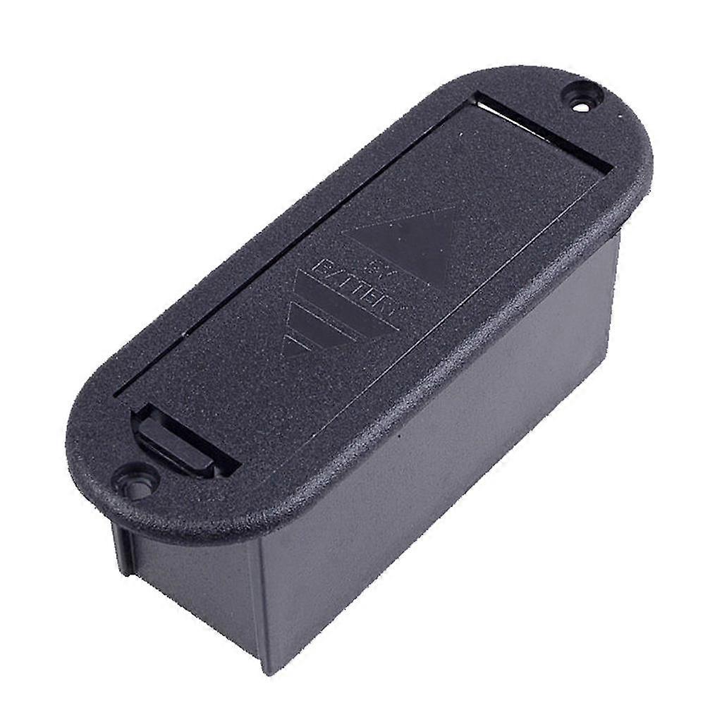 Black 9v Battery Case Box for Active Guitar Bass Pickup