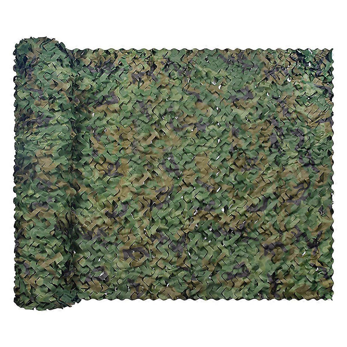 Camouflage Net, Bulk Roll Sunshade Mesh Nets for Field Theme Decorations 1.5X6M