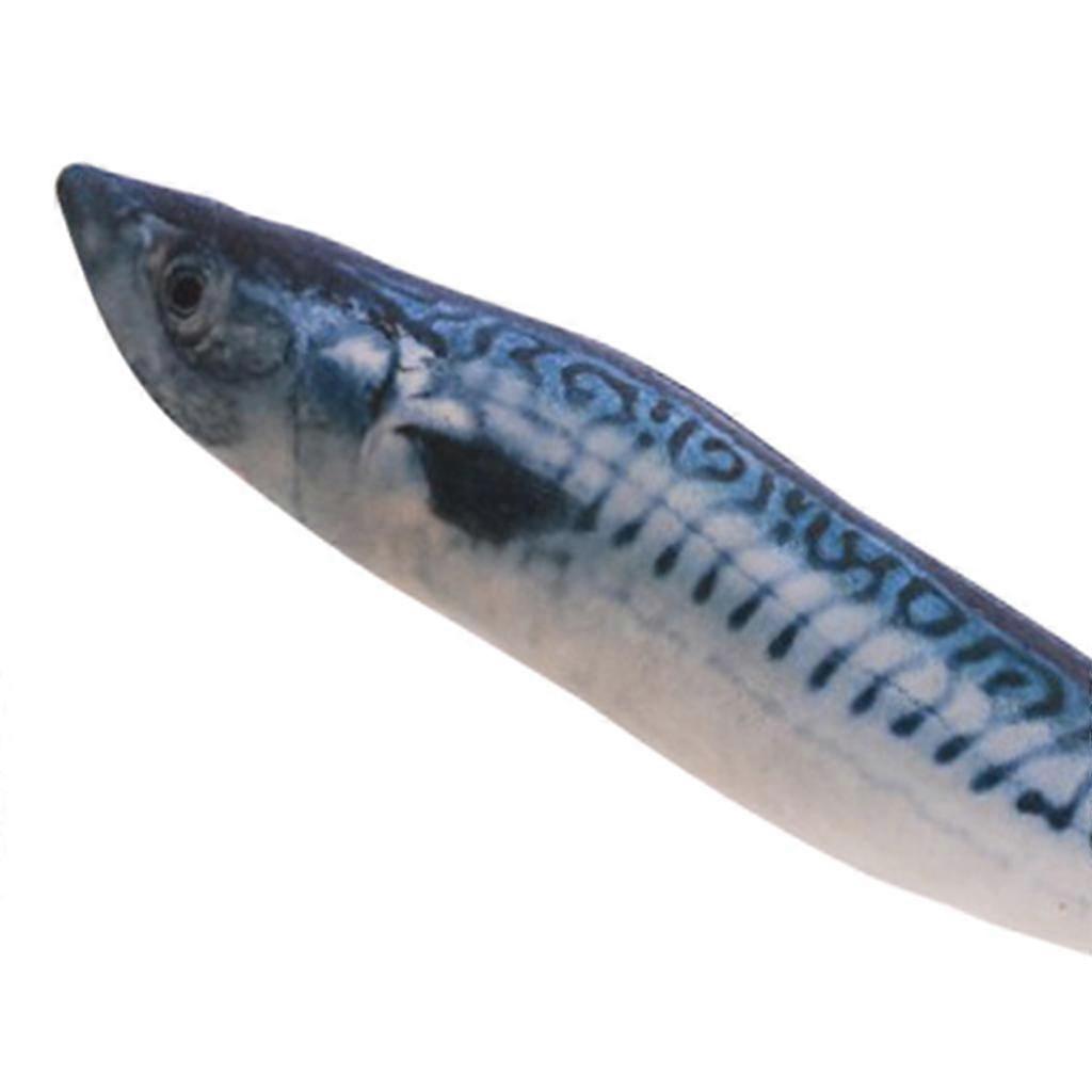 2xCat Wagging Fish Realistic Plush Toy Simulation Catnip Gift Style_E