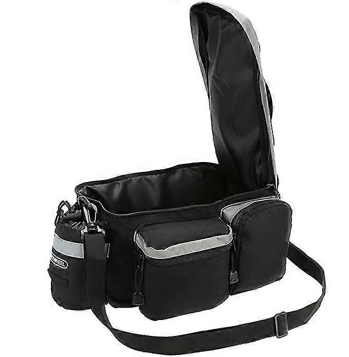 bicycle saddle bags with bottle holder