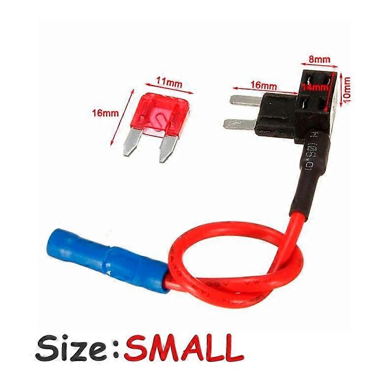 Standardní rozbočovač pojistek do auta (malý, Mini, střední), Adaptér pojistky, držák pojistek