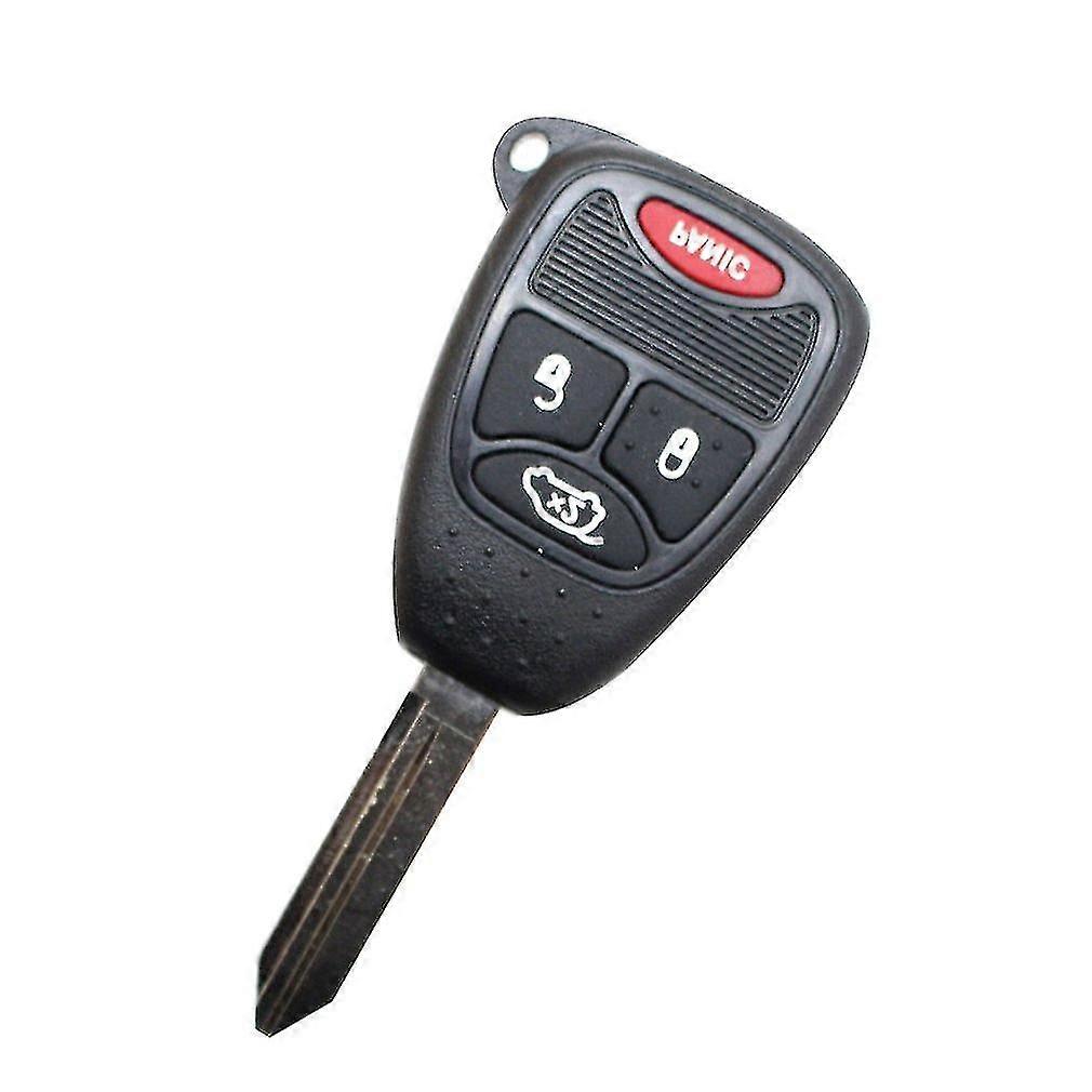 4 ボタン ノーカット リモート キーレス キー フォブ 用 クライスラー 2005 ジープ グランド チェロキー