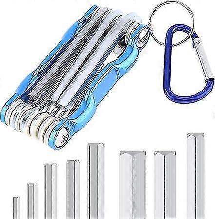 Folding Metric Hex Wrench, Hex Wrench Set, Folding Hex Wrench