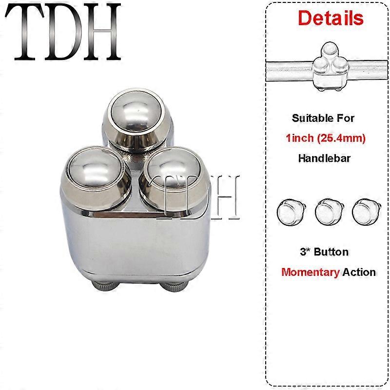 2-3-4 Button Cafe Racer Vintage 7/8" or 1" 22mm 25mm Handlebar Control Switch Turn Light Beam Horn Switches for Harley Chopper