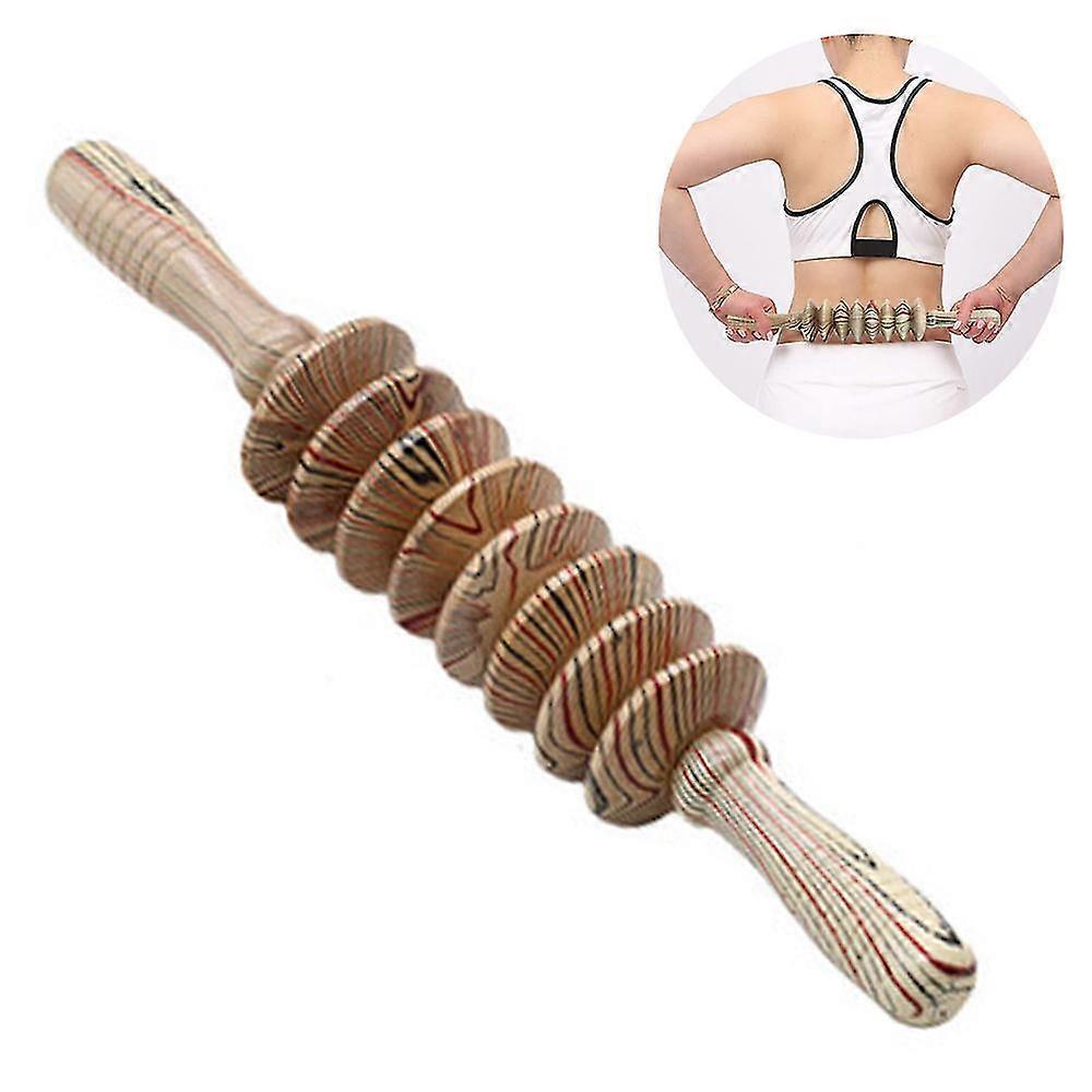 Handheld Wood Massager Roller   Point Massage Stick