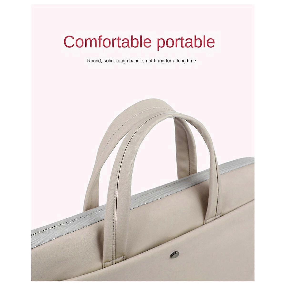 Funda para tableta de 15 a 15,6 pulgadas, impermeable, color beige