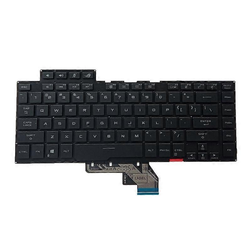 US English RGB Colorful Backlit Keyboard New For  Rog Zephyrus GU502 GA502